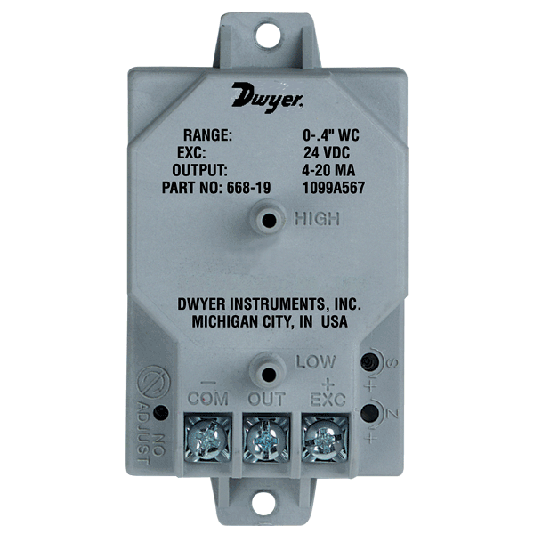 Series 668 Differential Pressure Transmitter