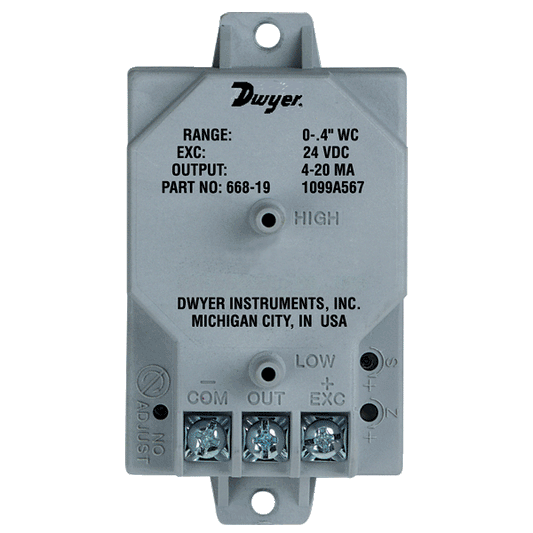 Series 668 Differential Pressure Transmitter