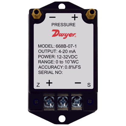 Series 668B/D Compact Differential Pressure Transmitters
