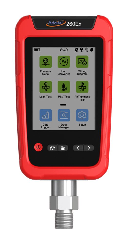 Additel ADT260Ex – Intrinsically Safe Multichannel Reference Recorder