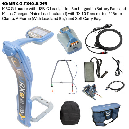 MRX G Radio Frequency Marker, Cable and Pipe Locator and Transmitter Kit