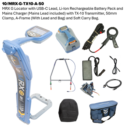 MRX G Radio Frequency Marker, Cable and Pipe Locator and Transmitter Kit