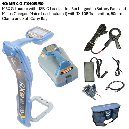 MRX G Radio Frequency Marker, Cable and Pipe Locator and Transmitter Kit