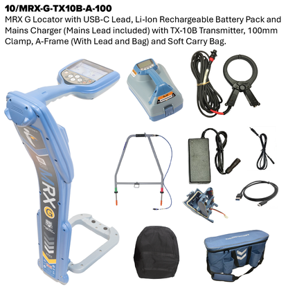 MRX G Radio Frequency Marker, Cable and Pipe Locator and Transmitter Kit