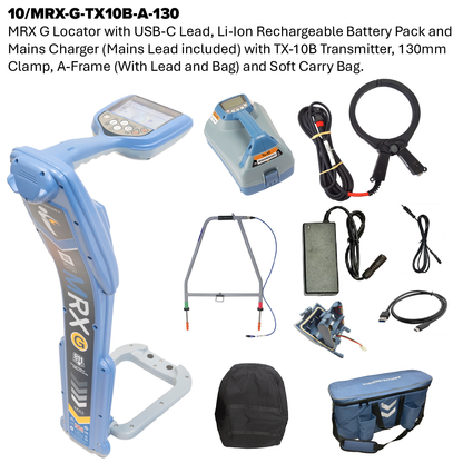 MRX G Radio Frequency Marker, Cable and Pipe Locator and Transmitter Kit