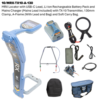 MRX Radio Frequency Marker, Cable and Pipe Locator and Transmitter Kit