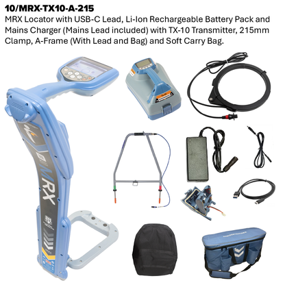 MRX Radio Frequency Marker, Cable and Pipe Locator and Transmitter Kit