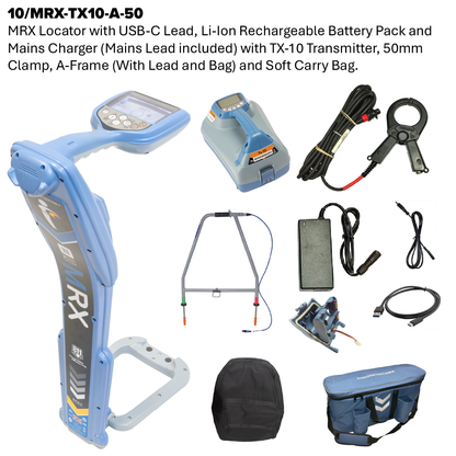 MRX Radio Frequency Marker, Cable and Pipe Locator and Transmitter Kit