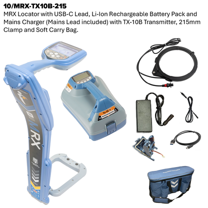 MRX Radio Frequency Marker, Cable and Pipe Locator and Transmitter Kit
