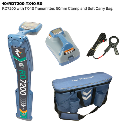 RD7200 Cable and Pipe Locator and Transmitter Kit