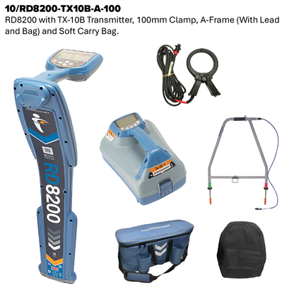 RD8200 Cable and Pipe Locator and Transmitter Kit