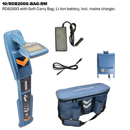 RD8200G Cable and Pipe Locator with Built-in Usage Logging and GPS