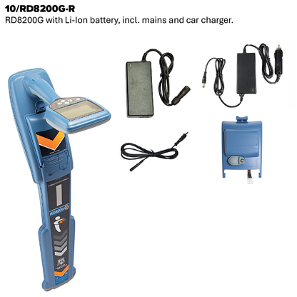 RD8200G Cable and Pipe Locator with Built-in Usage Logging and GPS