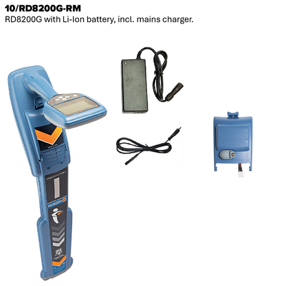 RD8200G Cable and Pipe Locator with Built-in Usage Logging and GPS