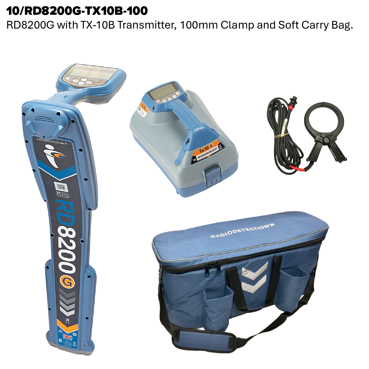 RD8200G Cable and Pipe Locator and Transmitter Kit