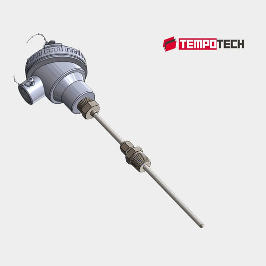 TC-71 MGO-PAC Industrial Thermocouple with Adjustable Fitting and Head