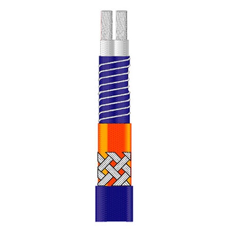 200°C Max Constant Wattage Heating Cable 120-480 Vac