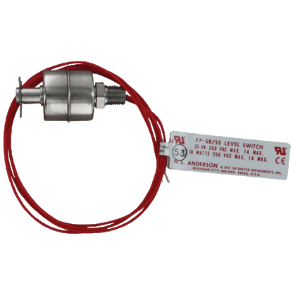 Series F6 & F7 Level Switches - Vertical