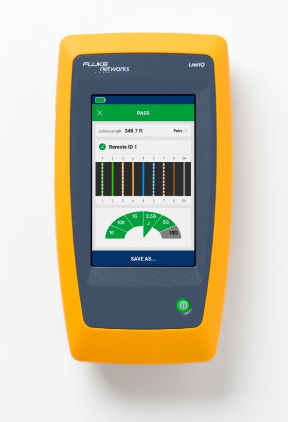 Fluke Networks LIQ-100 LinkIQ Cable+Network Tester