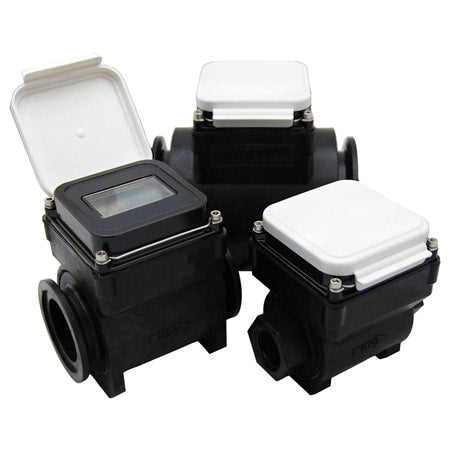 Battery or DC Powered Plastic Body Electromagnetic Flow Meter