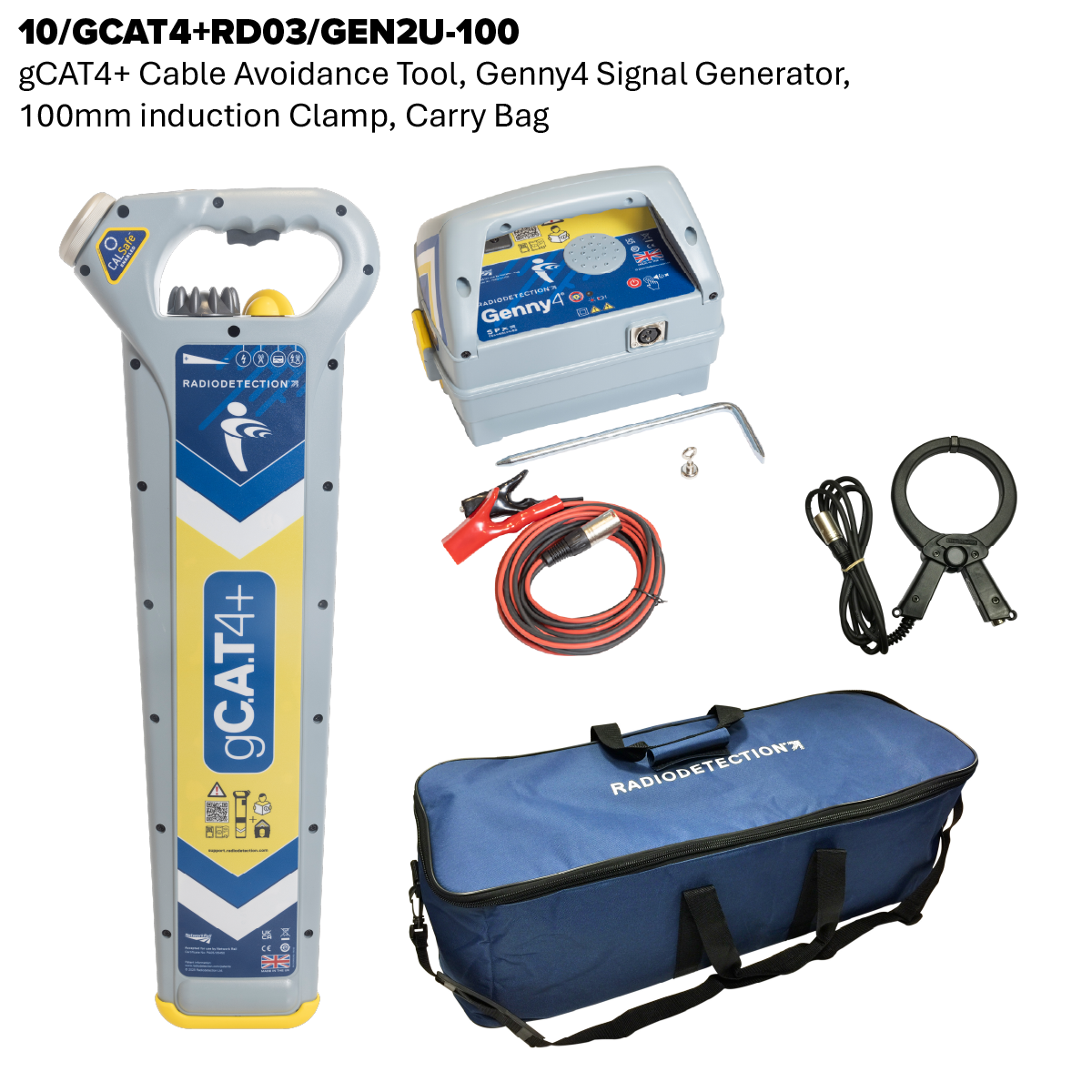 gC.A.T4+ Cable Avoidance Tool and Genny4 Signal Generator Kit