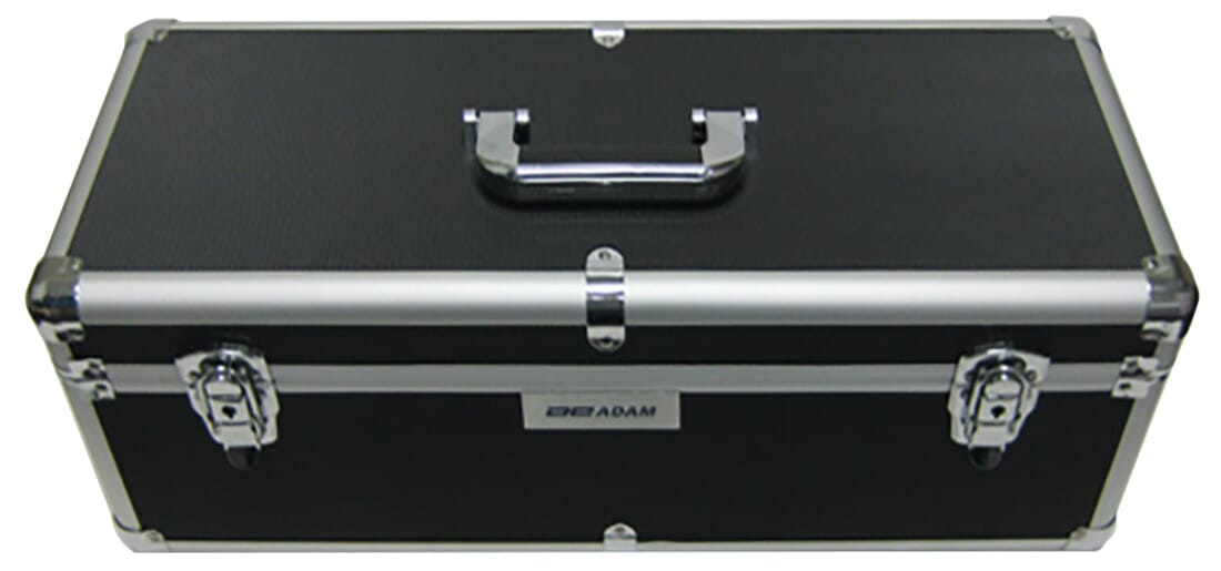 Hard carrying case with lock