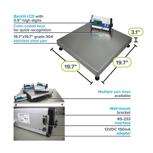 CPWplus Bench and Floor Scales