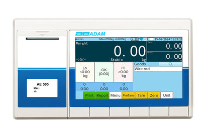 AE 505 Touch Screen Label Printing Indicator