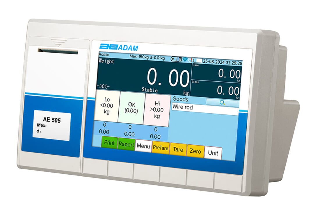 AE 505 Touch Screen Label Printing Indicator