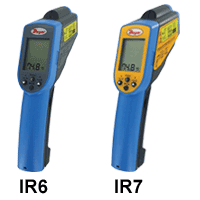 Series IR6/IR7 Dual Laser Extended Range Infrared Thermometer