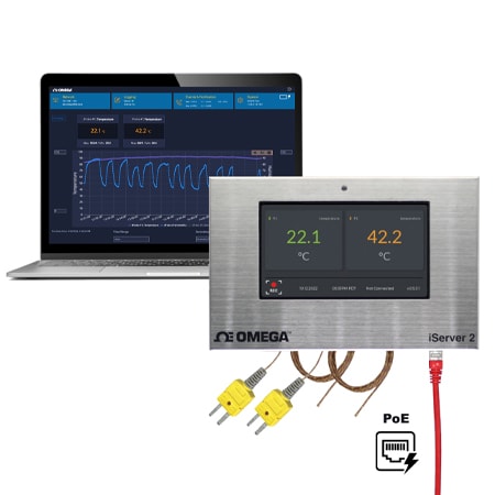 iServer 2 Virtual Chart Recorder TC | Accurate Data Logging