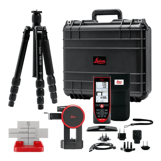 Leica Disto X4 Kit with DST360 & TRI 120 in Rugged Case