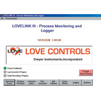Model LoveLink™III Configuration Monitoring & Logging Software