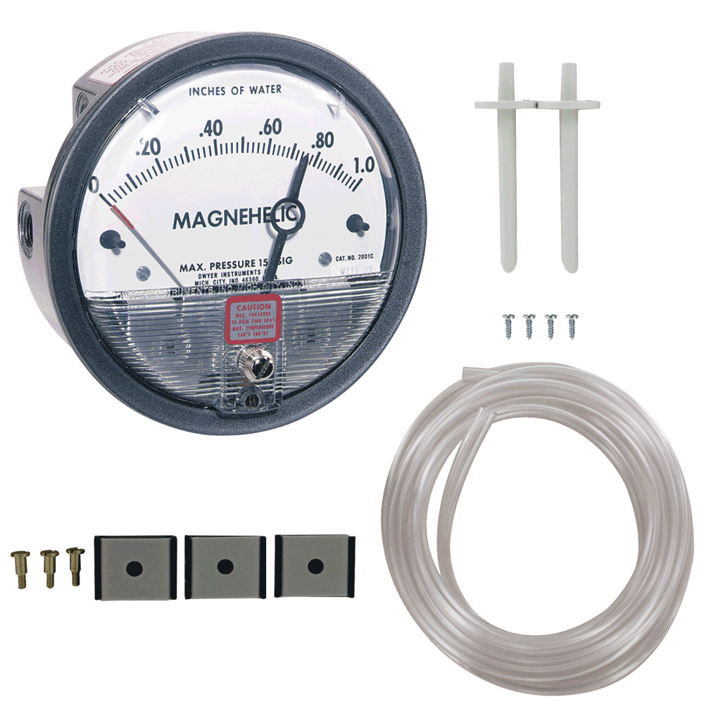 Series 2000 Magnehelic® Differential Pressure Gage