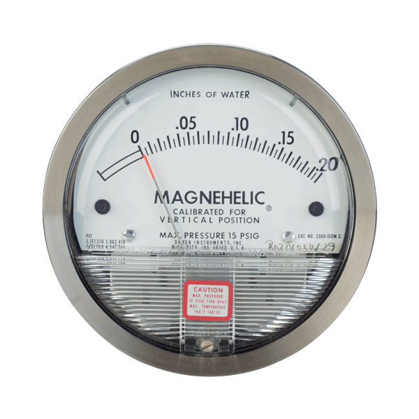 Series 2000 Magnehelic® Differential Pressure Gage