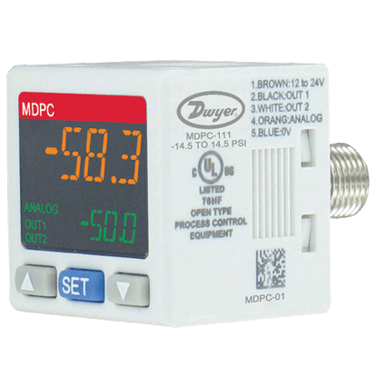 Series MDPC Mini Digital Pressure Controller