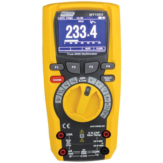 TRMS Ind Multimeter w TFT