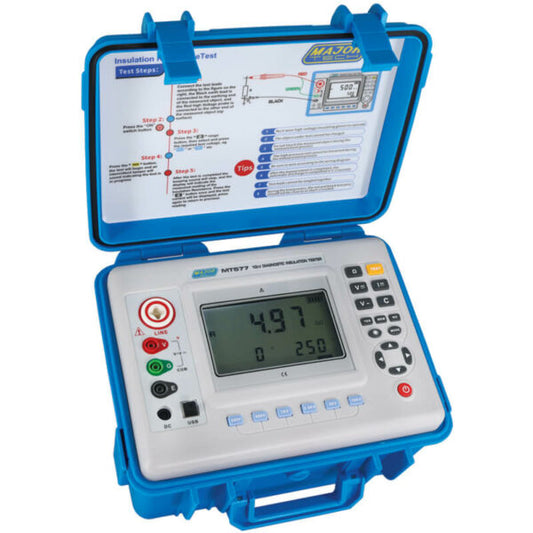 10kV Diagnostic HV Insulation Tester, 6mA