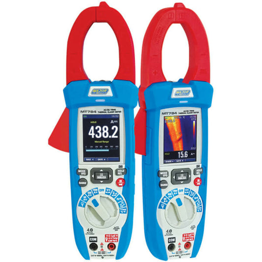 1000A AC/DC Trms Clamp Meter Thermal Imager BT