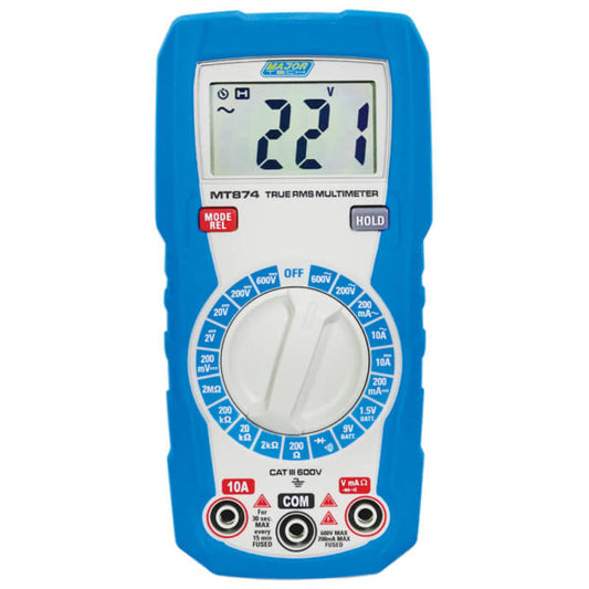 Trms Compact DMM c/w Bat Test