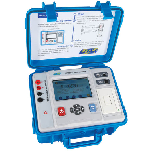 20A Micro-Ohmmeter with Printer