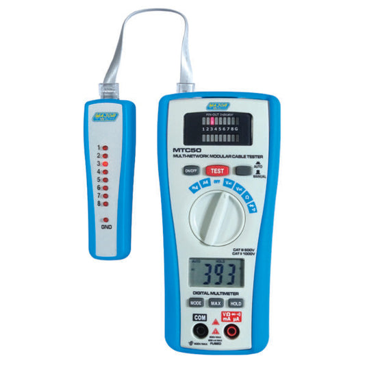 2-in-1 LAN Tester & DMM