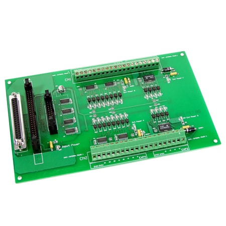 24-Channel Open Collector Output Board | Panel Mount