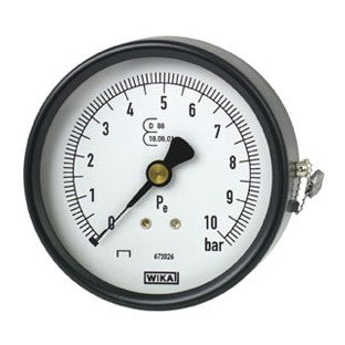 Bourdon tube pressure (Price & availability on application)