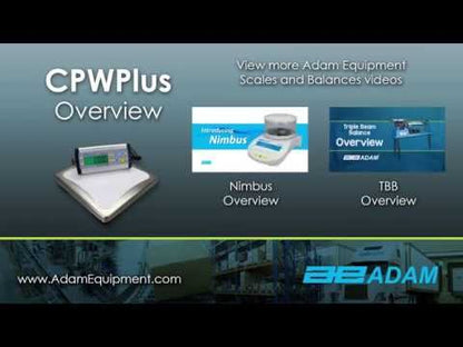 CPWplus Bench and Floor Scales