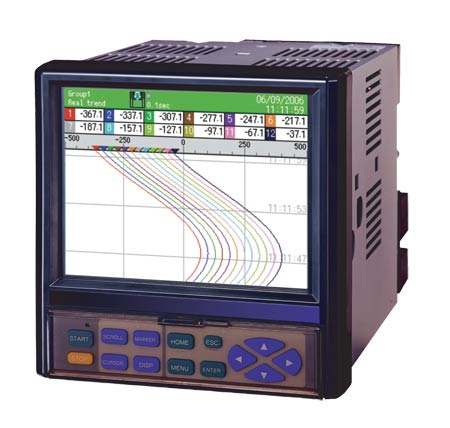 Paperless Recorder Data Acquisition System w/ 6 or 12 Inputs