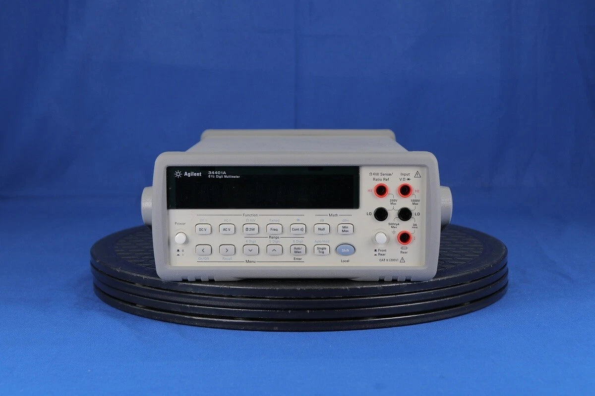 Agilent 34401A DMM 6 1/2 digits, Agilent label and new style case