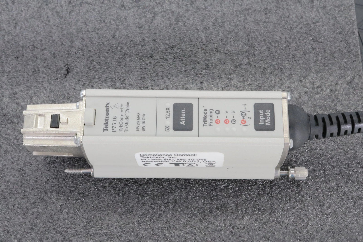 Tektronix P7516 Probe Differential TRIMODE DIFFERENTIAL PROBE, 16 GHz