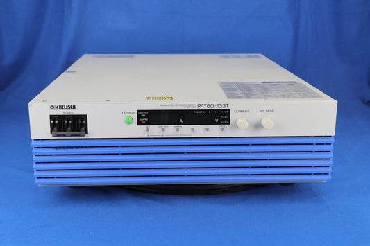 Kikusui PAT60-133T Power Supply DC 0~60V/ 0~133A/ 8KW, 3phase 200~240V input