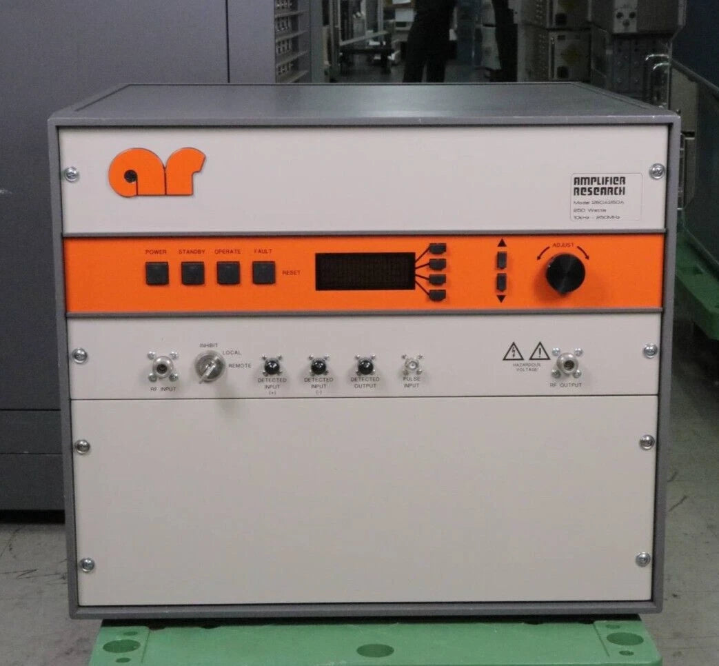 AR 250A250A RF Power AMP 10KHz to 250MHz, 250W, full test but no warranty